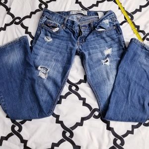 Distressed Hollister Jeans
